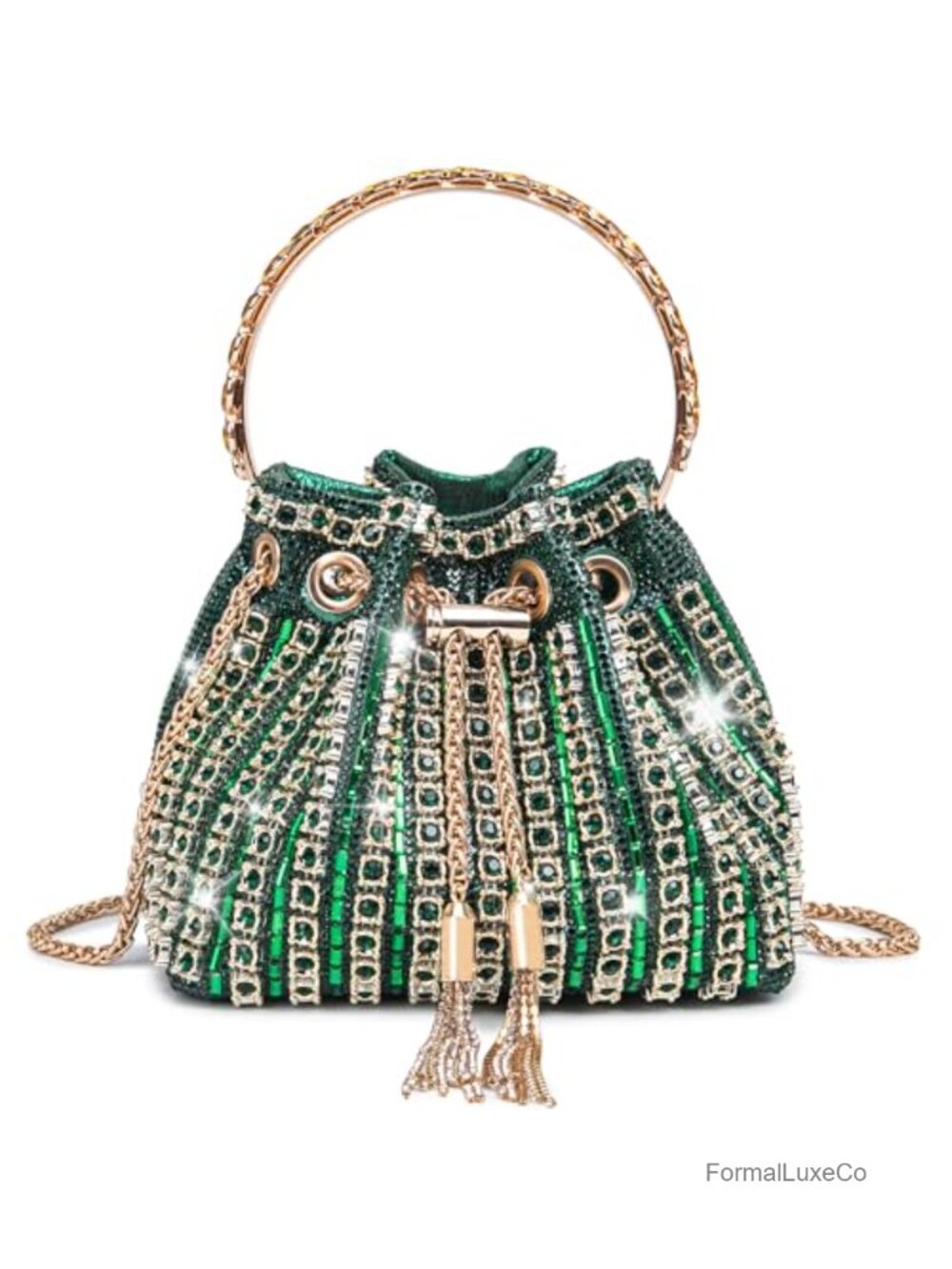 Sparkling Rhinestone Evening Clutch Crossbody Bag Women's Party Prom Wedding